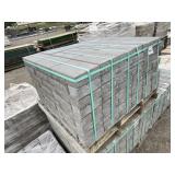 2-3/4" Thick Gray Pavers x 1 Pallet