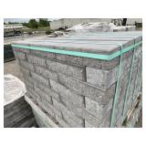 2-3/4" Thick Gray Pavers x 1 Pallet