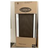 Larson® 34" x 80" White FV SCREEN Door w/ HW