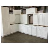 15pc. Silvercreek Aspen White 36" Kitchen
