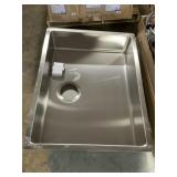23" x 18" Undermount Sink in Stainless Steel