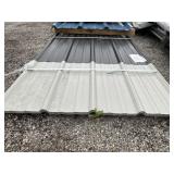 Mixed Length Cream Metal Roofing/Siding x 212 LF