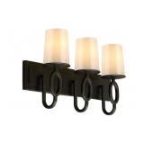 Feiss® 3-Bulb Vanity Light in Bronze
