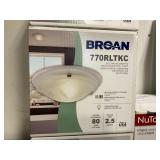 Broan® 770RLTKC Deco Ventilation Fan/Light LED