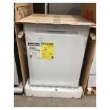 LG 24" Front Control Dishwasher in White