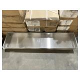 58" x 18" Shower Niche in Stainless Steel x 2