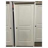 34" x 80" RH MDF Square Top 2-Panel Interior Door