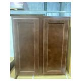 27" x 30" Bristol Chocolate Wall Cabinet x 4