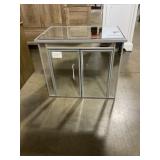 24" x 20" Mirrored Cabinet with Storage