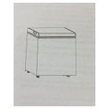 1.8cu.ft. Household Freezer- Black
