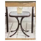 StyleWell 18" Glass Accent Table