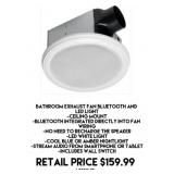 Bathroom Exhaust Fan Bluetooth And LED Light