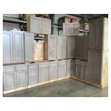 15pc. Silvercreek Winchester Gray 42" Kitchen