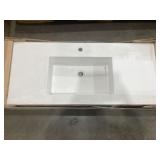 47-1/4" x 19-3/4" Wall Mount Counter Top Sink