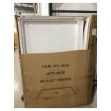 48" x 32" Textured Shower Base w Center Drain