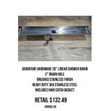 Signature Hardware 20" Linear Shower Drain
