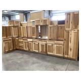 15pc. Silvercreek Hickory Shaker 30" Kitchen
