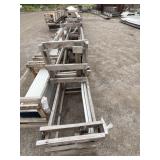Brown Standing Seam Roofing x 5pcs (Damage)