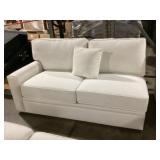 67" x 39" Loveseat in Cross-Stitch Linen