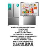 Hisense French Door Refrigerator With Warranty