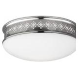 Feiss® 2-Bulb Flush Mount in Nickel x 2