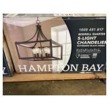 Hampton Bay® 5-Bulb Chandelier in Black