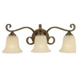 Feiss® 3-Bulb Vanity Light in Bronze