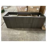 54" x 19" Wall Mount Vanity Base in Espresso
