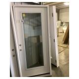 36" x 80" RH Fiberglass Full-View Exterior Door