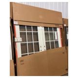 Andersen® White FW Hinged Outswing Patio Door