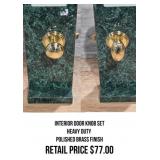Interior Door Knob Set