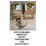 Lever Style Door Handles x5