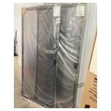 36" x 80" Replacement Screen Door in Black x 2