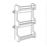 Spice Rack In Sonoma Maple