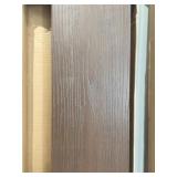18" x 80" MDF Wood-Look Bifold Door x 2Pcs