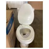 ProFlo White Elongated Toilet w/ Seat