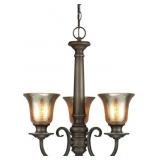 SeaGull® 3-Bulb Chandelier in Oak