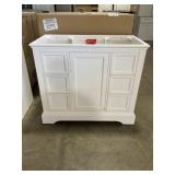 40" x 21" Vanity Base in White
