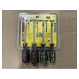 4 Pc. Screw Driver Set
