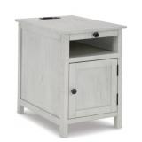 Ashleyï¿½ Chair Side End Table in White