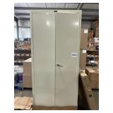 36' x 78' 2-Door Metal Cabinet in Beige