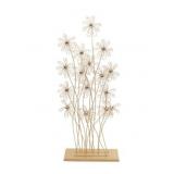 Metal Gold Flower Floor Decoration