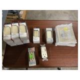 Mixed Lot of Switches and Cover Plates