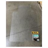 33' x 48' Studded Acrylic Chair Mat for Carpet x 2