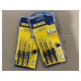 Irwin 4 Pc Countersink Tool Set x2