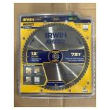Irwin 12' 72T Thin Kerf Saw Blade