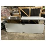 30' x 8' Steel Work Bench Table w Undershelf