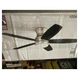 Ashby Park 52' Indoor Ceiling Fan in Nickel