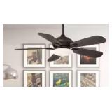Benson 44' 5-Blade Ceiling Fan in Black