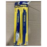 Irwin 5 Pc. 9' 6 TPI Reciprocating Saw Blades x2